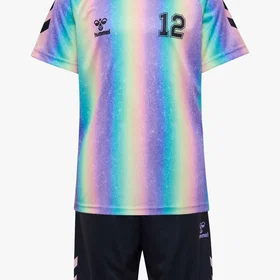 Hummel Shimmer Short Sleeve Tracksuit (Jr)
