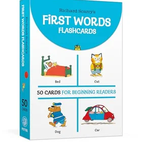Richard First Words Flash Cards 50-Card