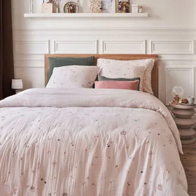 ESSIX Gaze de Coton Parure de lit 260x240cm