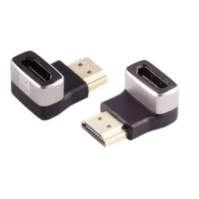 MicroConnect HDMI - HDMI (Angled) M-F Adapter