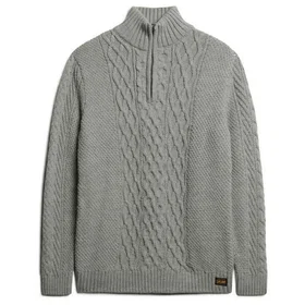 Superdry Jacob Cable Halvdragad Tröja (Herr)