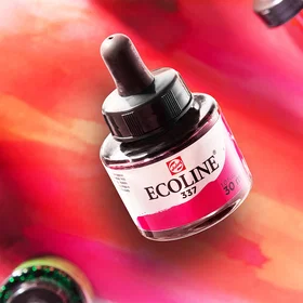 Ecoline Bronze Green Flytende Akvarell 30ml