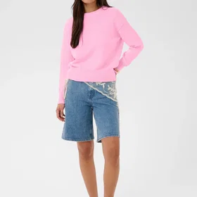 Kaffe Pullover Pink Frosting (Dame)