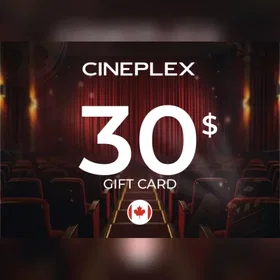 Cineplex Gavekort 30 CAD