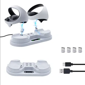 Ohjainten PSVR2 Latausasema Magneettinen