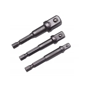 Harden 550733 Socket Adaptor Set 1/2" 3/8" 1/4" 3pcs