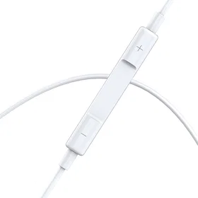 BWOO In-ear høretelefoner med Lightning-kontakt og volumenkontrol
