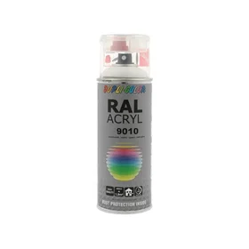 Dupli-Color Peinture Acrylique Pulvérisée RAL 9010 400ml