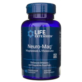 Life Extension Neuro-Mag Magnesium L-Threonate 90 Kapslar