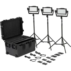 Litepanels Astra IP Half Traveler Trio Studio Flash
