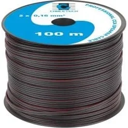 Cabletech KAB0350 2x 0.16mm 100m Speaker Cable
