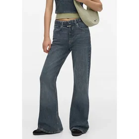 Karl Lagerfeld B3w10034 Flare Fit High Waist Jeans (Dam)