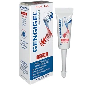 Gengigel Forte Oral Gel Hyaluronic Acid Soothing For Mouth Gum Discomfort 8ml