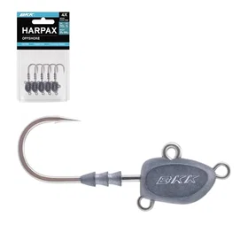 BKK Harpax Offshore Multicolored Jighead 3-pack