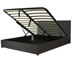 SAMPUR Cadre de lit avec tête de lit 140x190cm