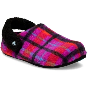Crocs Classic Cozzzy Plaid Slippers (Unisex)
