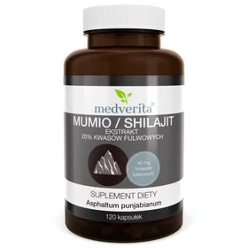 Medverita Mumio/Shilajit Extract 40mg 120 Capsules