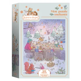 BoisJoli Puzzle Enchanté Forêt de 100 Pièces