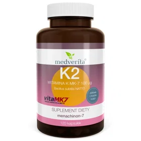Medverita Vitamin K2 MK-7 100mcg 120 Capsules