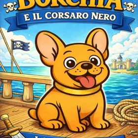 Borchia e il Corsaro Nero Färgläggningsbok