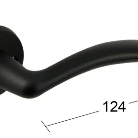 IB 133MR200 Dørhåndtak Svart