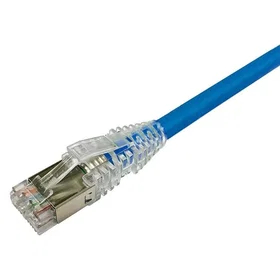 Netconnect Cat6a S/FTP Blue 1m Patch Cable NPC6ASZDB-BL001M