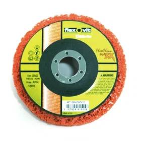 Flexovit Flexclean Maxx Slibeskive 125x12mm Inox 63642547410