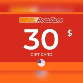 AutoZone® Gavekort 30 USD