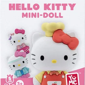 Yume Toys Hello Kitty Mini-Doll Søte Antrekk Serie 5cm