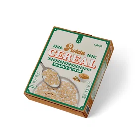 Nano Supps Cereal Jordnötssmör 250g