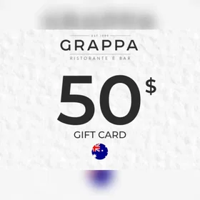 Grappa Ristorante & Bar Gift Card 50 AUD