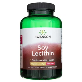 Swanson Soy Lecithin 1200mg 90 Softgels
