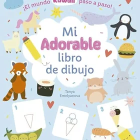 Picarona Italia Mi Adorable Libro De Dibujo Färgläggningsbok