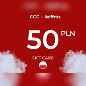 CCC x HalfPrice Gavekort 50 PLN