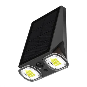 Striker Projecteur Solaire 800 Lumens LED Blanc Froid avec Détecteur de Mouvemen