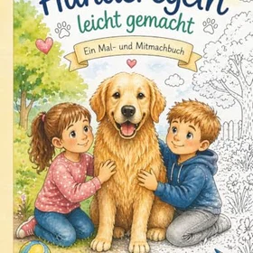 Hunderegeln Leicht Gemacht Färgläggningsbok