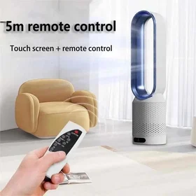 UVERBON Ventilateur Colonne Silencieux 8 Vitesses avec Télécommande et Minuterie