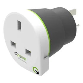 Q2Power UK til Australia/Kina Reiseadapter
