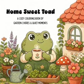 Home Sweet Toad Färgläggningsbok för Vuxna och Barn