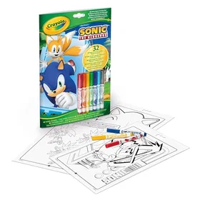 Crayola Sonic färg- och aktivitetsalbum för barn