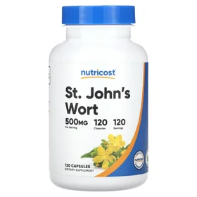 Nutricost St. John's Wort 500mg 120 Capsules