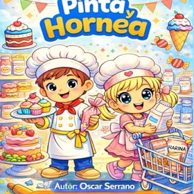 Pinta Y Hornea: Colores Y Formas Para Aprender Jugando Färgläggningsbok