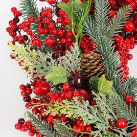 Mica Decorations 1183326 Couronne de Noël 40cm