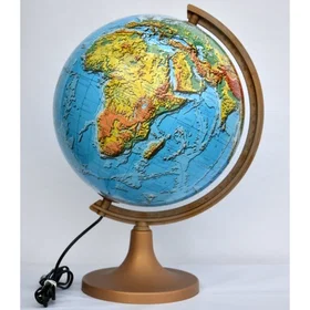 Zachem Globe 320 Fysisk 3D Upplyst