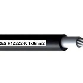 MG H1Z2Z2-K-6MM2/100M Fotovoltaisk kabel 1x6mm2, 0,6/1kV svart