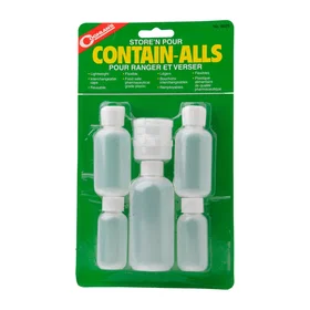 Coghlans Contain Alls 7-Delars Set Plast Förvaringsbehållare CG8525