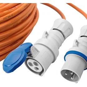 Elektrohuset Gewiss Skjøtekabel 16A 230V 25M IP44 216-6 PUR H07BQ-F 3G2,5mm²