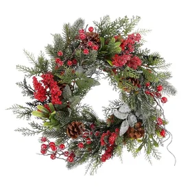 Mica Decorations 08720983319518 Couronne 40x40cm