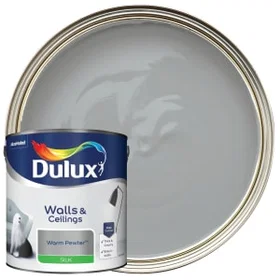 Dulux Silk Emulsion Paint Warm Pewter 2.5L