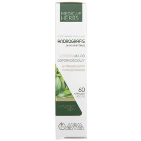 Medica Herbs Andrographis 400mg 60 Capsules